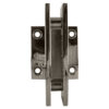 CRL GEN074ABN Antique Brushed Nickel Geneva 074 Series Wall Mount Short Back Plate Hinge