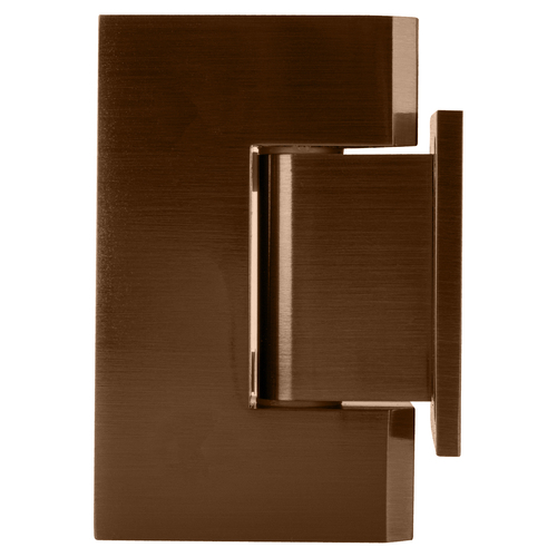 CRL GEN074ABN Antique Brushed Nickel Geneva 074 Series Wall Mount Short Back Plate Hinge