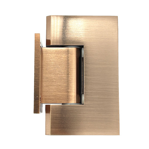 CRL GEN074ABN Antique Brushed Nickel Geneva 074 Series Wall Mount Short Back Plate Hinge