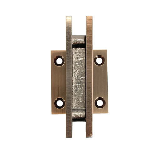 CRL GEN074ABN Antique Brushed Nickel Geneva 074 Series Wall Mount Short Back Plate Hinge