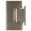 CRL GEN074ABN Antique Brushed Nickel Geneva 074 Series Wall Mount Short Back Plate Hinge