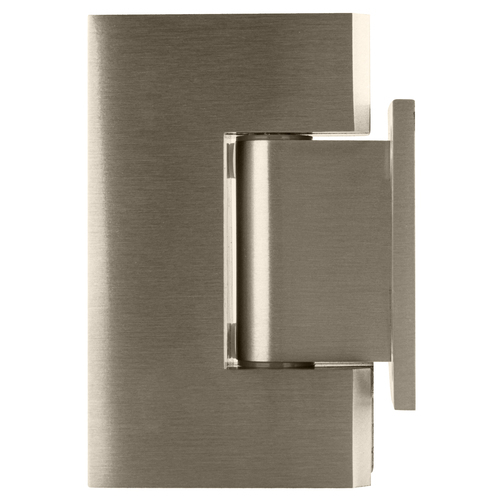 CRL GEN074ABN Antique Brushed Nickel Geneva 074 Series Wall Mount Short Back Plate Hinge