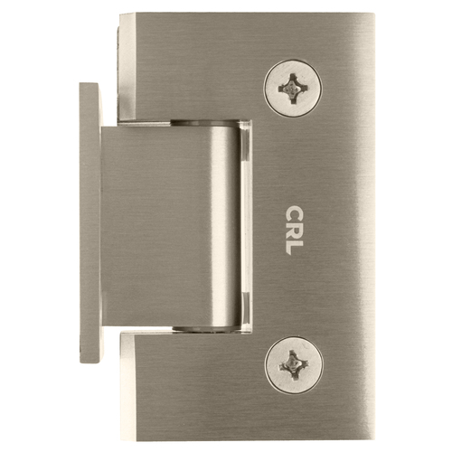 CRL GEN074ABN Antique Brushed Nickel Geneva 074 Series Wall Mount Short Back Plate Hinge