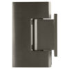 CRL GEN074ABN Antique Brushed Nickel Geneva 074 Series Wall Mount Short Back Plate Hinge