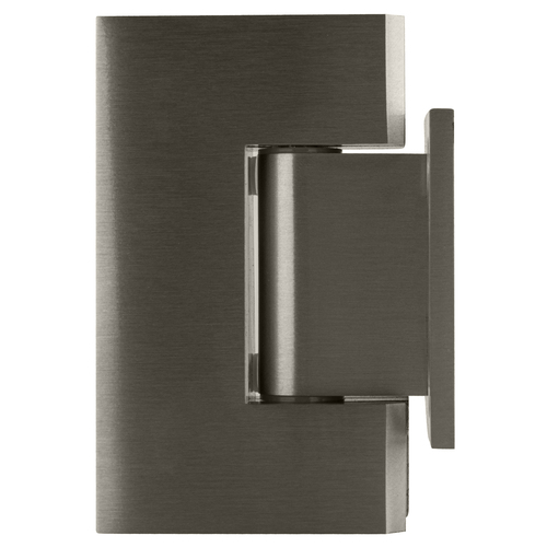 CRL GEN074ABN Antique Brushed Nickel Geneva 074 Series Wall Mount Short Back Plate Hinge