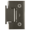 CRL GEN074ABN Antique Brushed Nickel Geneva 074 Series Wall Mount Short Back Plate Hinge