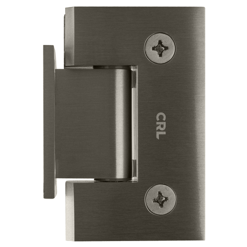 CRL GEN074ABN Antique Brushed Nickel Geneva 074 Series Wall Mount Short Back Plate Hinge