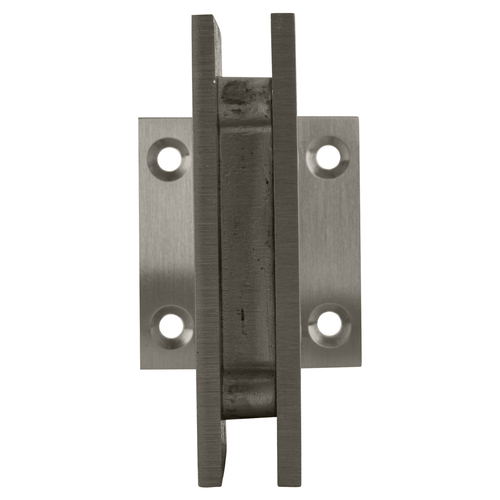 CRL GEN074ABN Antique Brushed Nickel Geneva 074 Series Wall Mount Short Back Plate Hinge