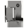 CRL GEN074CH Chrome Geneva 074 Series Wall Mount Short Back Plate Hinge