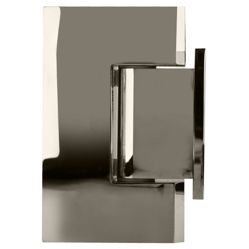 CRL GEN074ABN Antique Brushed Nickel Geneva 074 Series Wall Mount Short Back Plate Hinge