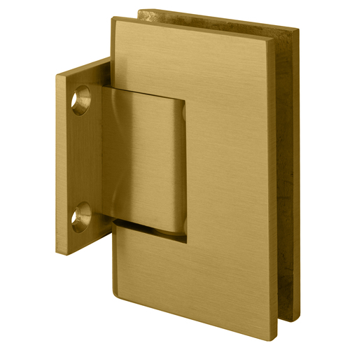 CRL GEN074ABN Antique Brushed Nickel Geneva 074 Series Wall Mount Short Back Plate Hinge