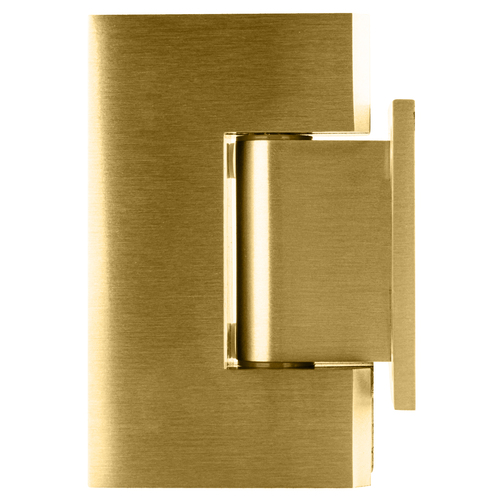 CRL GEN074ABN Antique Brushed Nickel Geneva 074 Series Wall Mount Short Back Plate Hinge