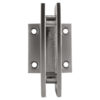 CRL GEN074ABN Antique Brushed Nickel Geneva 074 Series Wall Mount Short Back Plate Hinge