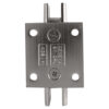 CRL GEN074ABN Antique Brushed Nickel Geneva 074 Series Wall Mount Short Back Plate Hinge