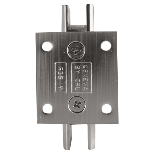 CRL GEN074ABN Antique Brushed Nickel Geneva 074 Series Wall Mount Short Back Plate Hinge