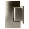 CRL GEN074ABN Antique Brushed Nickel Geneva 074 Series Wall Mount Short Back Plate Hinge