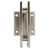 CRL GEN074ABN Antique Brushed Nickel Geneva 074 Series Wall Mount Short Back Plate Hinge