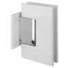 CRL GEN074ABN Antique Brushed Nickel Geneva 074 Series Wall Mount Short Back Plate Hinge