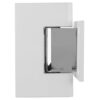 CRL GEN074ABN Antique Brushed Nickel Geneva 074 Series Wall Mount Short Back Plate Hinge