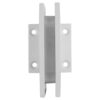 CRL GEN074ABN Antique Brushed Nickel Geneva 074 Series Wall Mount Short Back Plate Hinge