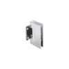 CRL GEN574SC Satin Chrome Geneva Series Wall Mount Short Back Plate Hinge With 5 Degree Pre-Set