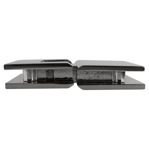 CRL GEN580CH Polished Chrome Geneva 580 Series 180 Degree Glass-to-Glass Hinge with 5 Degree Offset