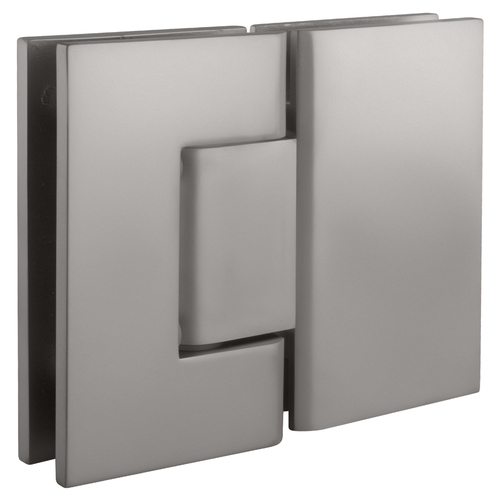 CRL GEN580CH Polished Chrome Geneva 580 Series 180 Degree Glass-to-Glass Hinge with 5 Degree Offset