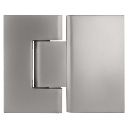 CRL GEN580CH Polished Chrome Geneva 580 Series 180 Degree Glass-to-Glass Hinge with 5 Degree Offset