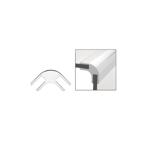 CRL GFC2902CH Chrome 14-3/4" Long Bar Deluxe Glass Furniture Connector for 1/2" Glass