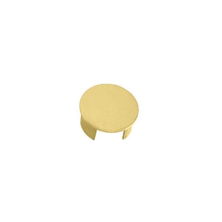 CRL GR20ECSB Satin Brass End Cap for 2" Cap Railing