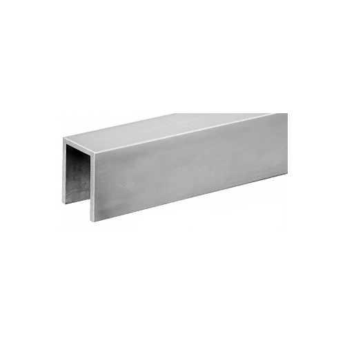 CRL GRLC10BS6 316 Brushed Stainless Crisp Corner 11 Gauge Cap Railing