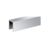 CRL GRLC10BS6 316 Brushed Stainless Crisp Corner 11 Gauge Cap Railing