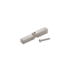 CRL HAB01SN Satin Nickel Adapter Block for Prima, Shell and Rondo Hinges