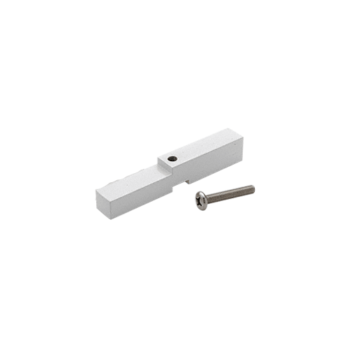 CRL HAB01SN Satin Nickel Adapter Block for Prima, Shell and Rondo Hinges