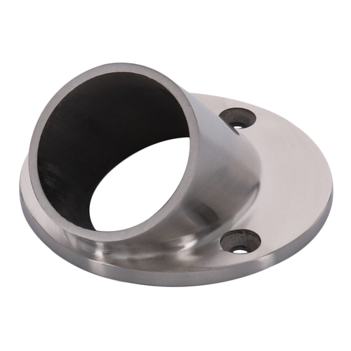 CRL HR15AFPS Polished Stainless 45 Degree Angle Flange for 1-1/2" Tubing