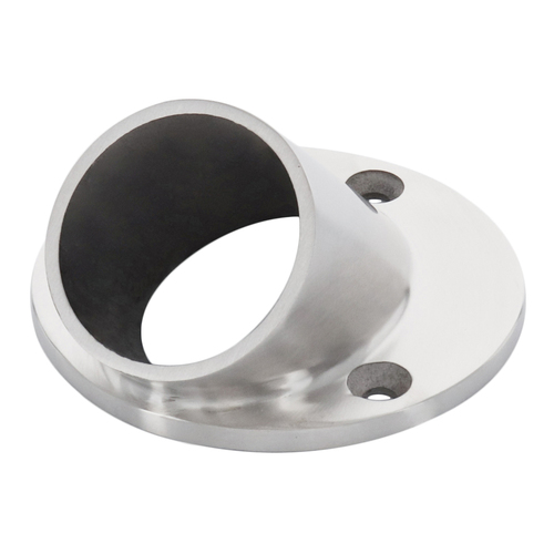 CRL HR15AFPS Polished Stainless 45 Degree Angle Flange for 1-1/2" Tubing