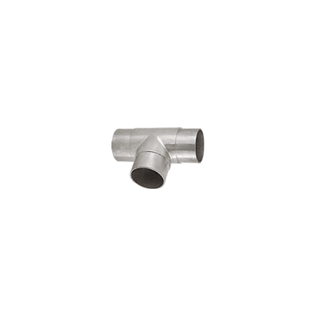 CRL HR15KBS Brushed Stainless Flush Tee for 1-1/2" Tubing