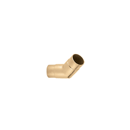 CRL HR15MPB Polished Brass 135 Degree Flush Angle for 1-1/2" Tubing