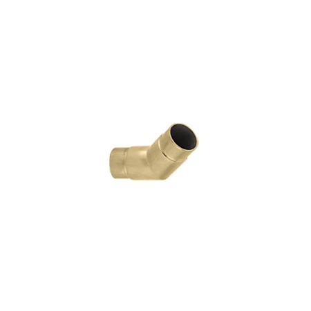 CRL HR15MSB Satin Brass 135 Degree Flush Angle for 1-1/2" Tubing