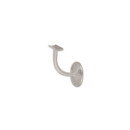 CRL HR15TBS Brushed Stainless Del Mar Series Wall Mounted Short Arm Hand Rail Bracket