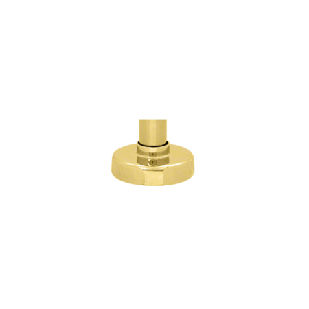 CRL HR15XSB Satin Brass Steel Flange and Canopy for 1-1/2" Tubing