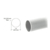 CRL HR19SA Satin Anodized 1.9" Diameter Hand Railing Tubing