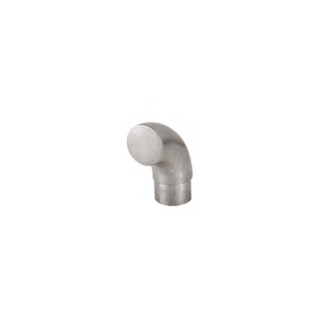 CRL HR20RBS Brushed Stainless 90 Degree Flush Angle End for 2" Tubing