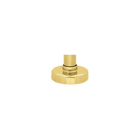 CRL HR20XPB Polished Brass Steel Flange and Canopy for 2" Tubing