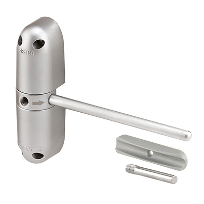 CRL KC61US Satin Chrome Spring Door Closer