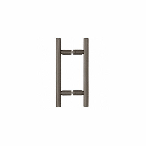 CRL LP6X6ABN Antique Brushed Nickel 6" Ladder Style Back-to-Back Pull Handle