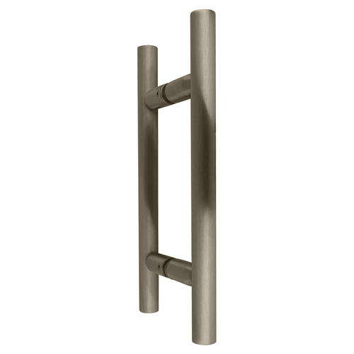 CRL LP6X6ABN Antique Brushed Nickel 6" Ladder Style Back-to-Back Pull Handle