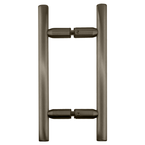 CRL LP6X6ABN Antique Brushed Nickel 6" Ladder Style Back-to-Back Pull Handle