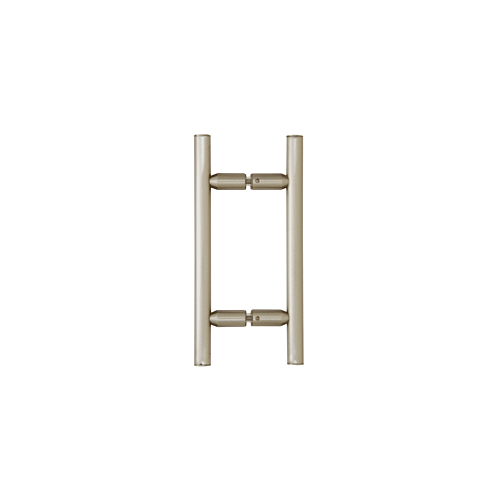 CRL LP6X6ABN Antique Brushed Nickel 6" Ladder Style Back-to-Back Pull Handle