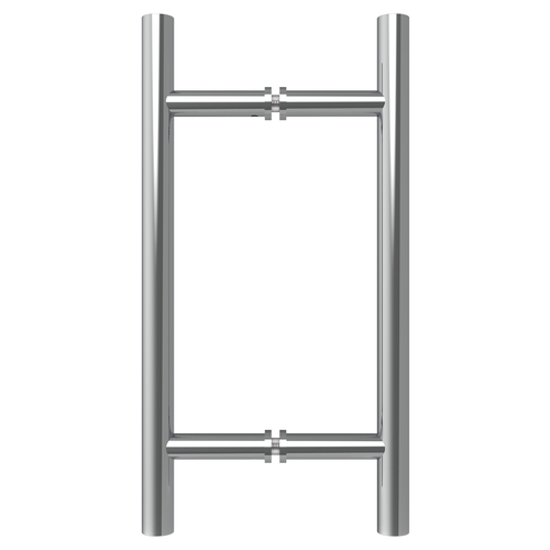 CRL LP6X6ABN Antique Brushed Nickel 6" Ladder Style Back-to-Back Pull Handle